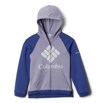 Columbia Hoodie Meisjes, Branded French Terry Full Zip Paars, 90AYMIQHV